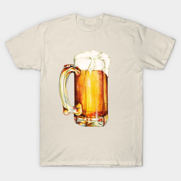 Beer T-Shirt by KellyGilleran